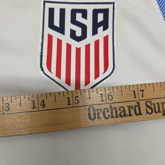 Nike USA Soccer Jersey 2016 World Cup Home USA Dri Fit Logo Mens M - Picture 11 of 15